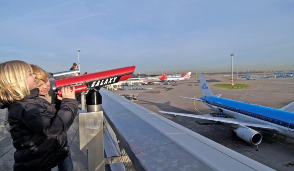 Spottersplek Schiphol