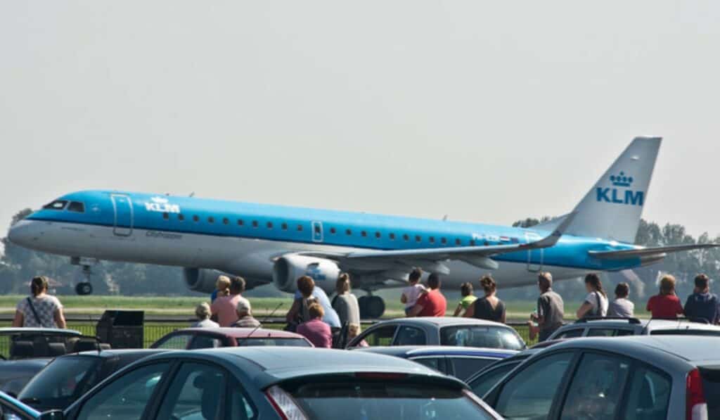 Spottersplek Schiphol