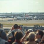 Drukte Schiphol & Spottersplekken