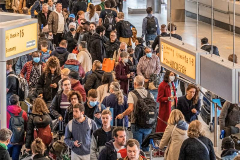 Drukte Schiphol & Spottersplekken