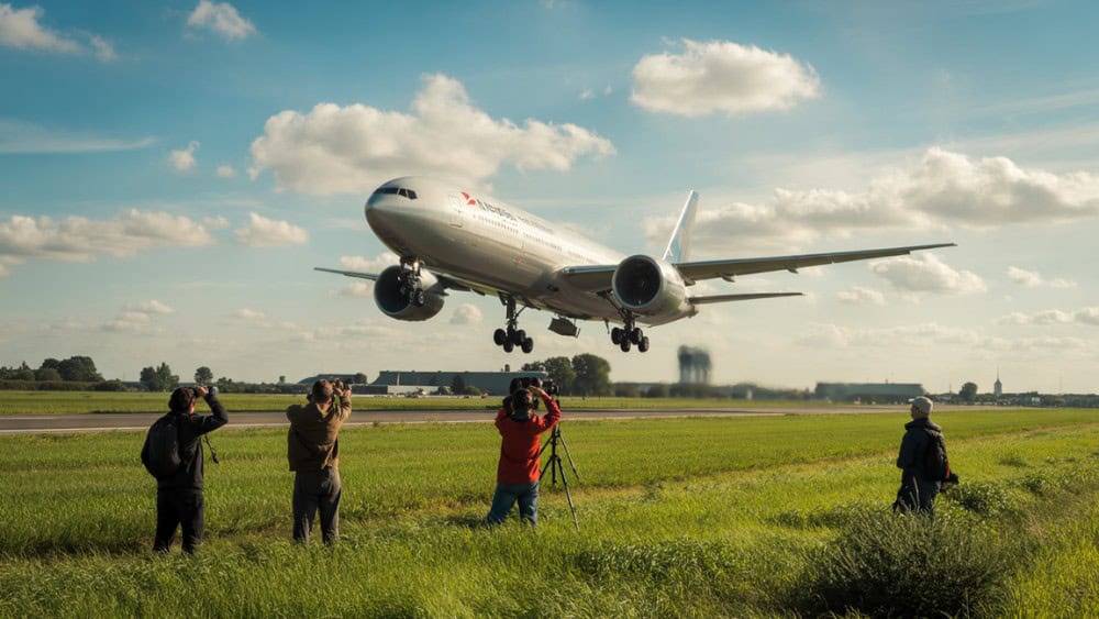 Spottersplek Polderbaan de beste locaties om vliegtuigen te spotten op Schiphol