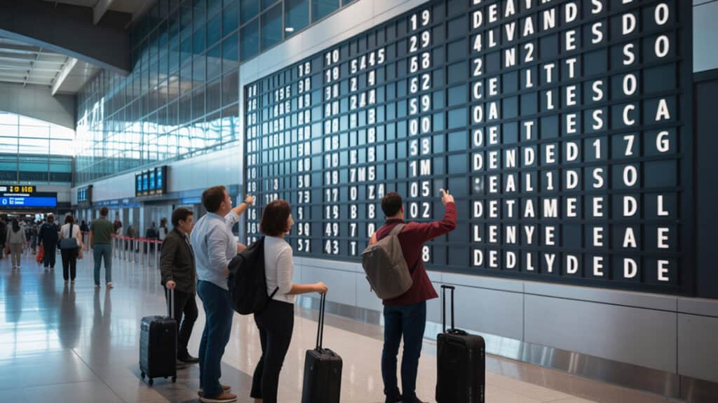 aankomsttijden op Eindhoven Airport