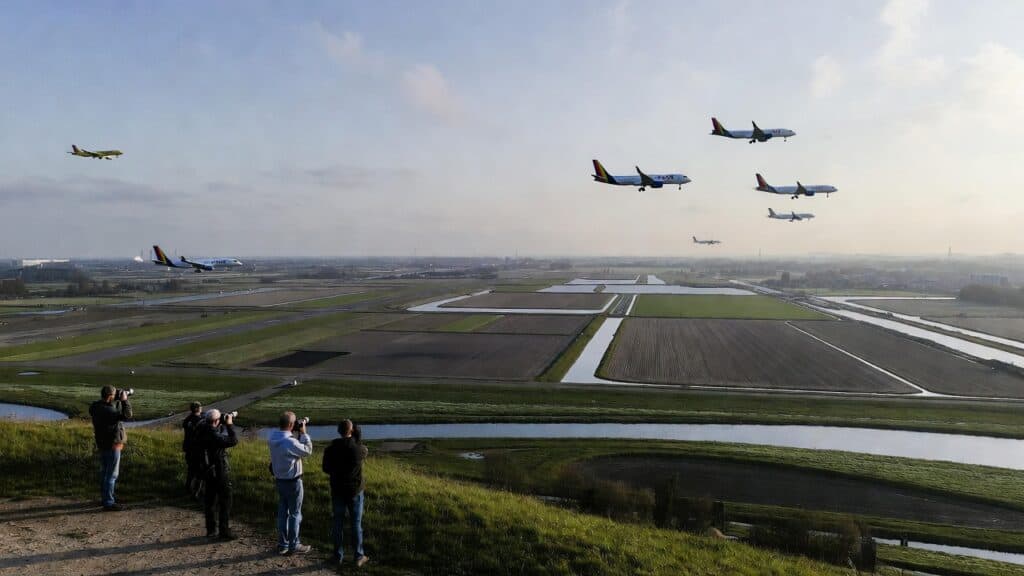 Spottersplek Polderbaan
