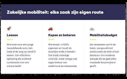 Kopen, leasen of toch het mobiliteitsbudget?