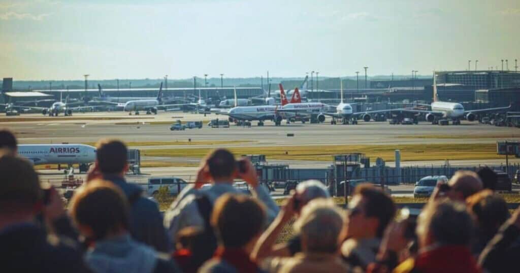 Drukte op Schiphol Vandaag