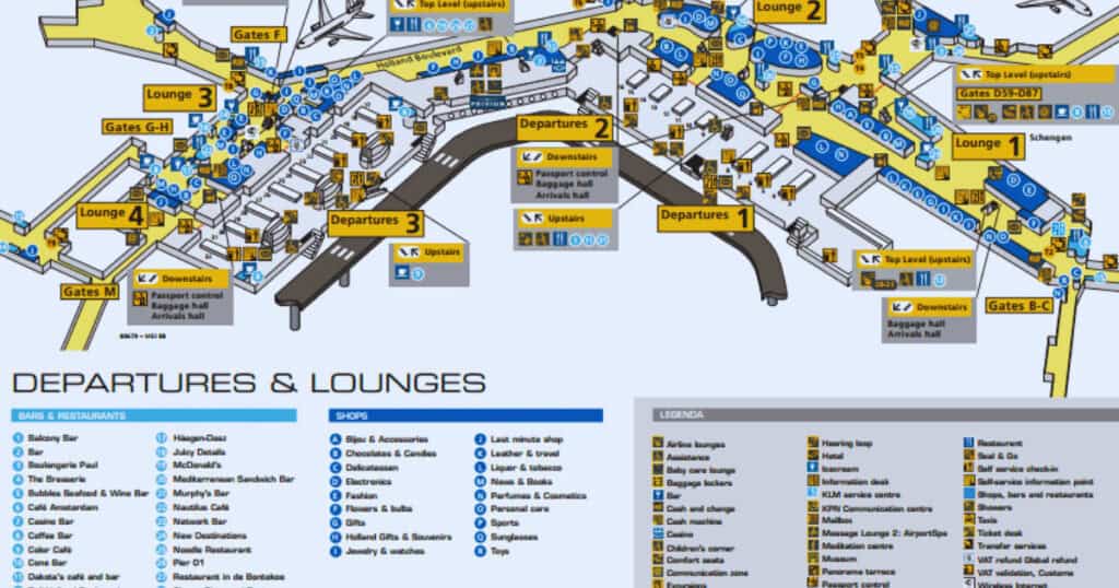 Schiphol Vertrekhal 1 – Complete Reisgids voor Passagiers