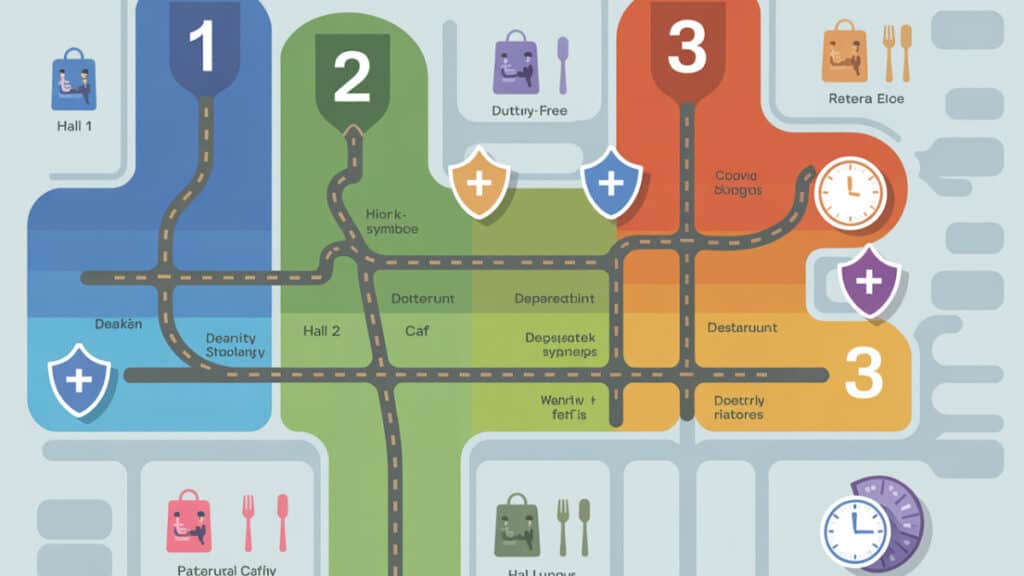 Plattegrond Schiphol 