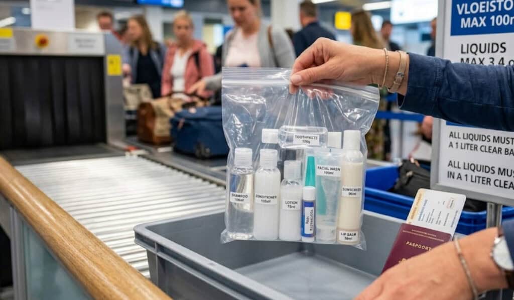 Vloeistoffen in handbagage