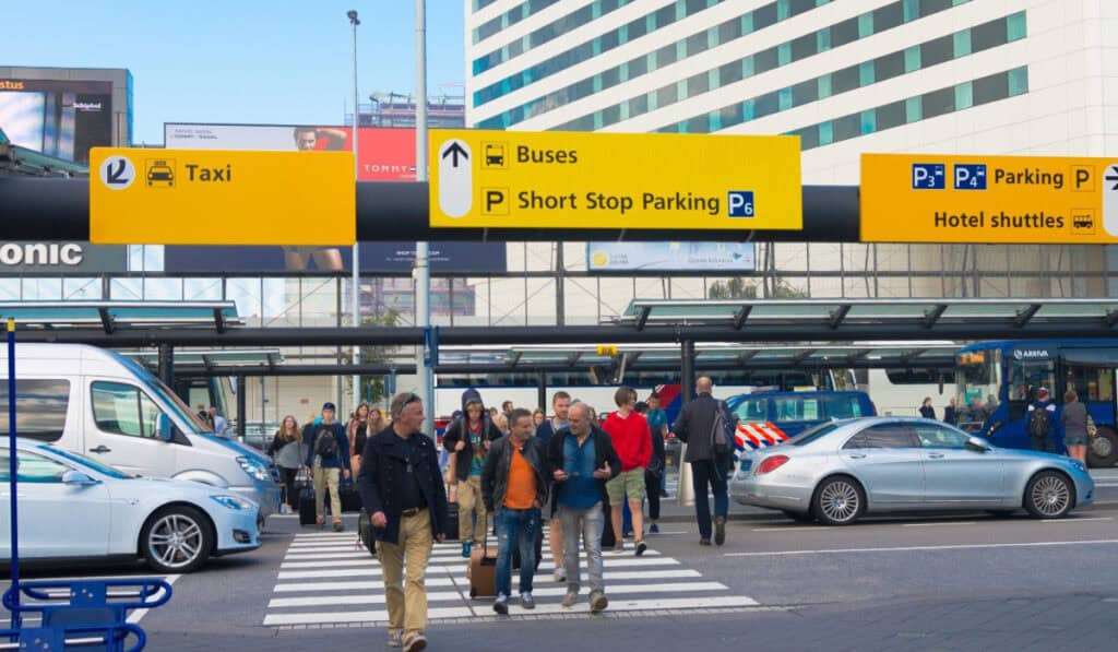 Lang parkeren Schiphol