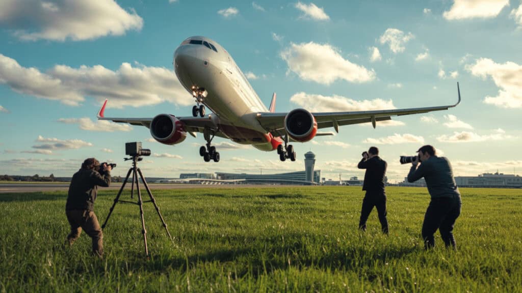 Spottersplek Polderbaan