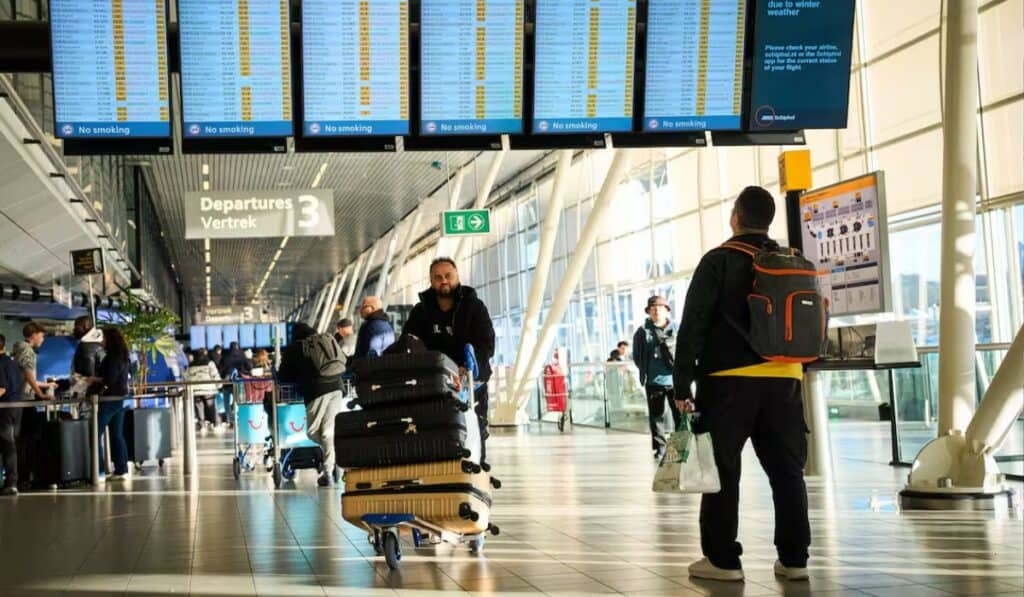 Schiphol Vertrek