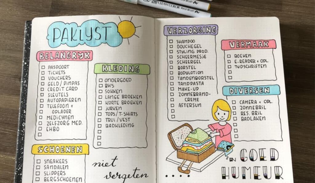 Vakantie Checklist: Complete Voorbereiding, Reisdocumenten, Gezondheid en Geld Tips