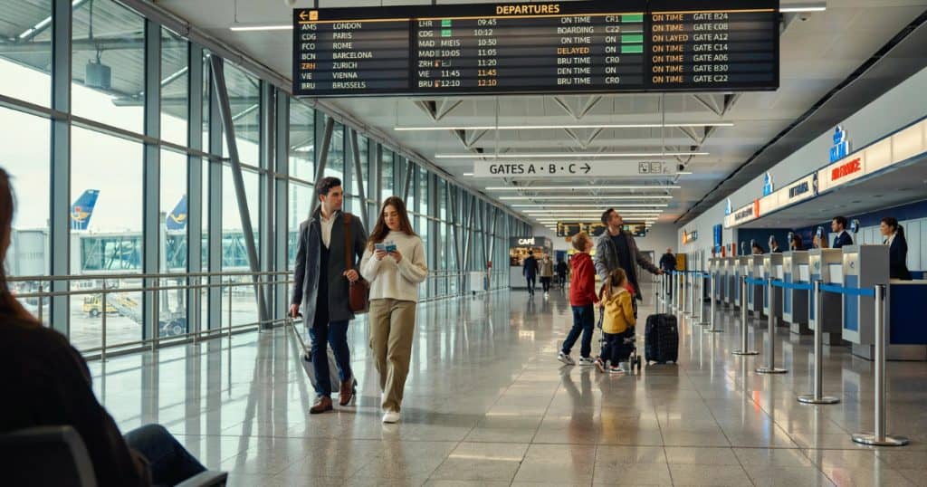 Drukte Schiphol Vandaag