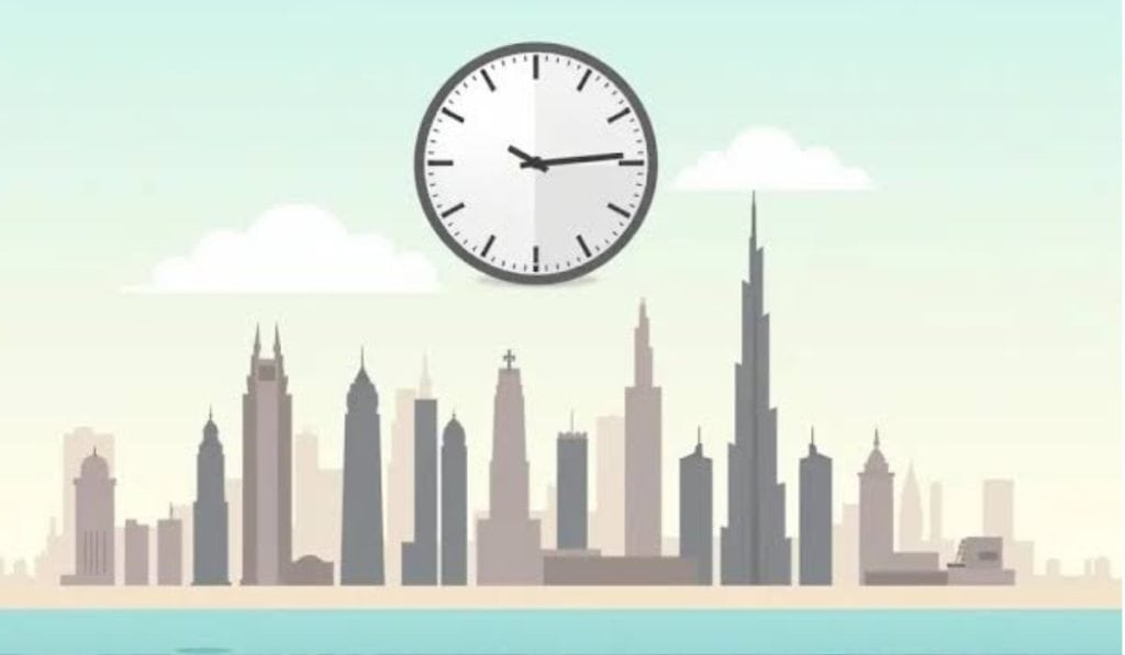 Tijd in Dubai