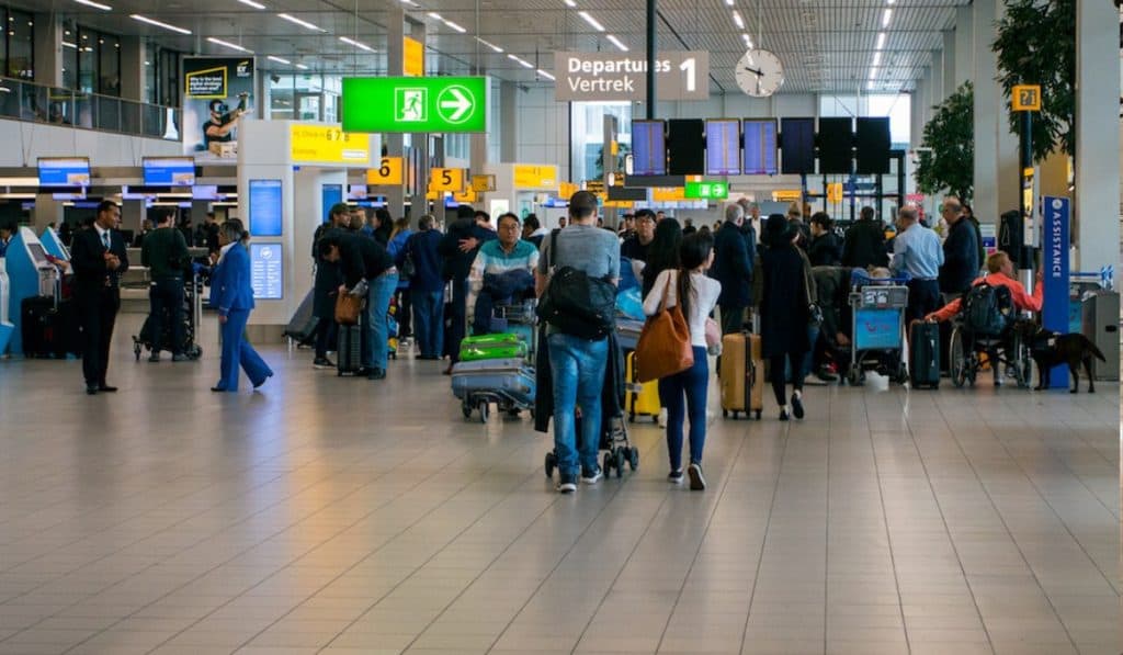 Schiphol Vertrekhal 1: informatie, route en vertrek