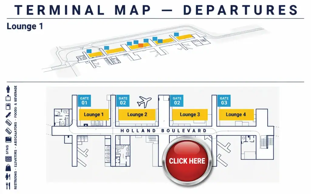 Plattegrond Schiphol: zo vind je zonder onnodig zoeken de juiste route